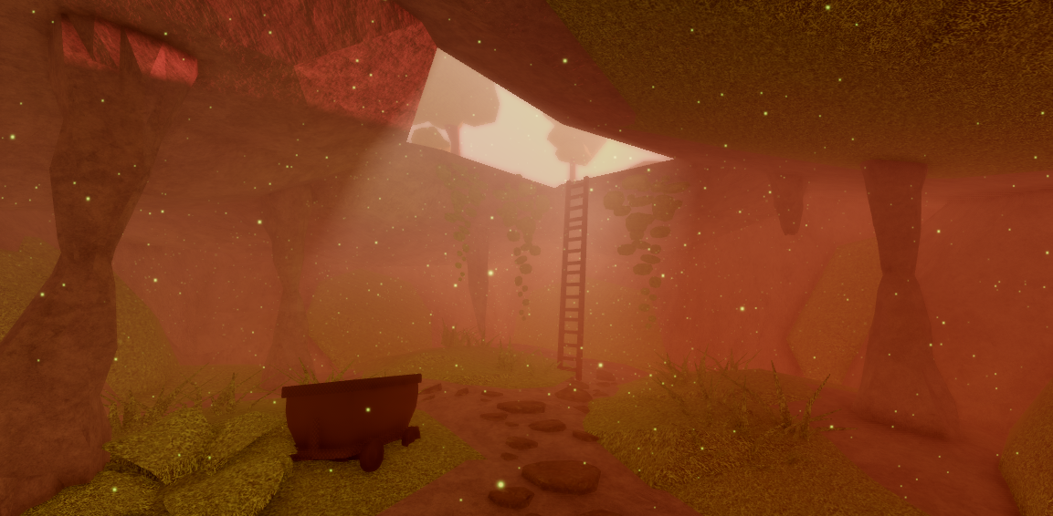 CosmoCat cave environment showcase